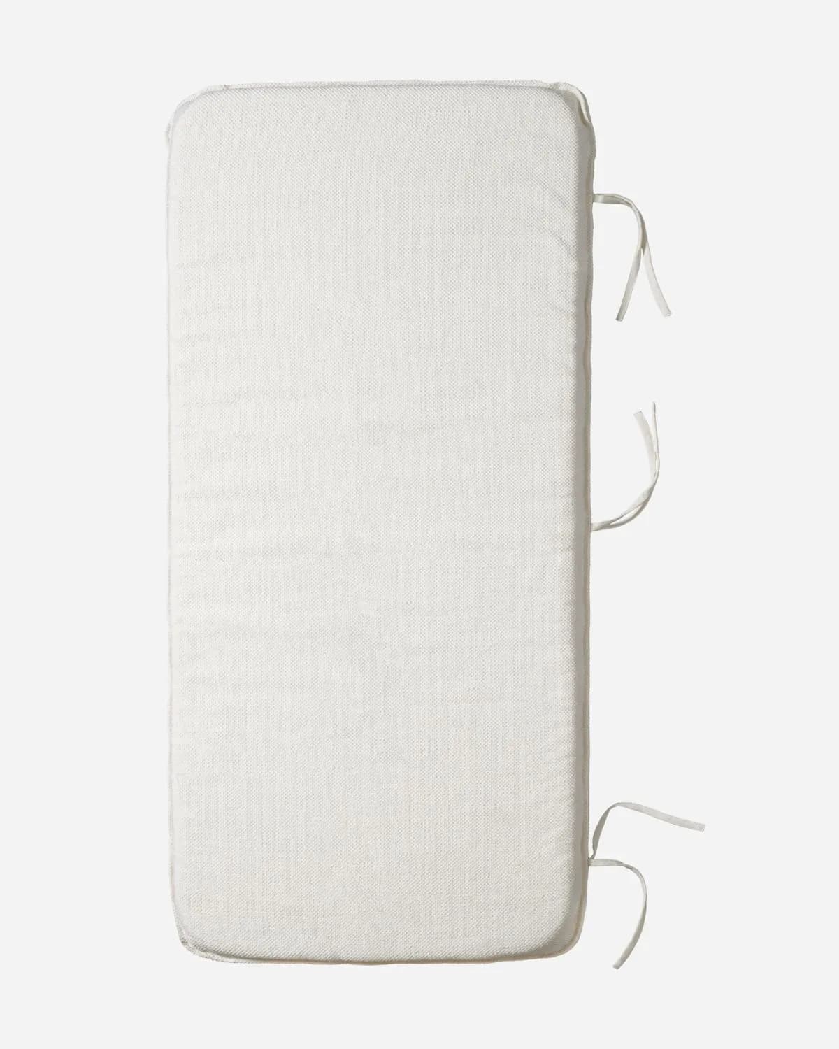 Puna sittepute med stoppning 73x170 cm, Off white