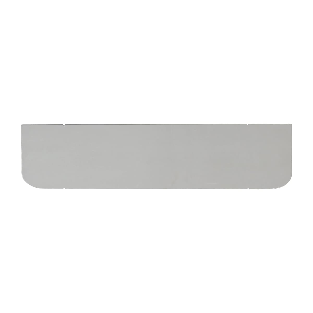 Rib hylle 100 cm, Grå