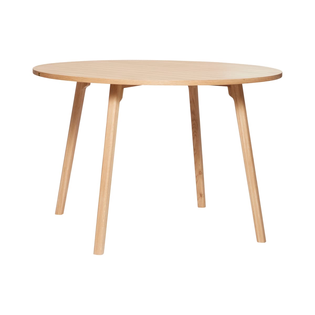 Ground spisebord rundt Ø115 cm, Natur