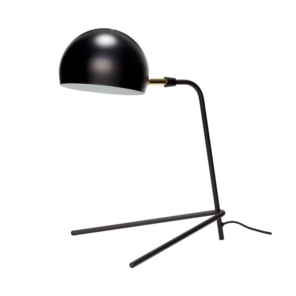 Hübsch bordlampe H44 cm, Svart