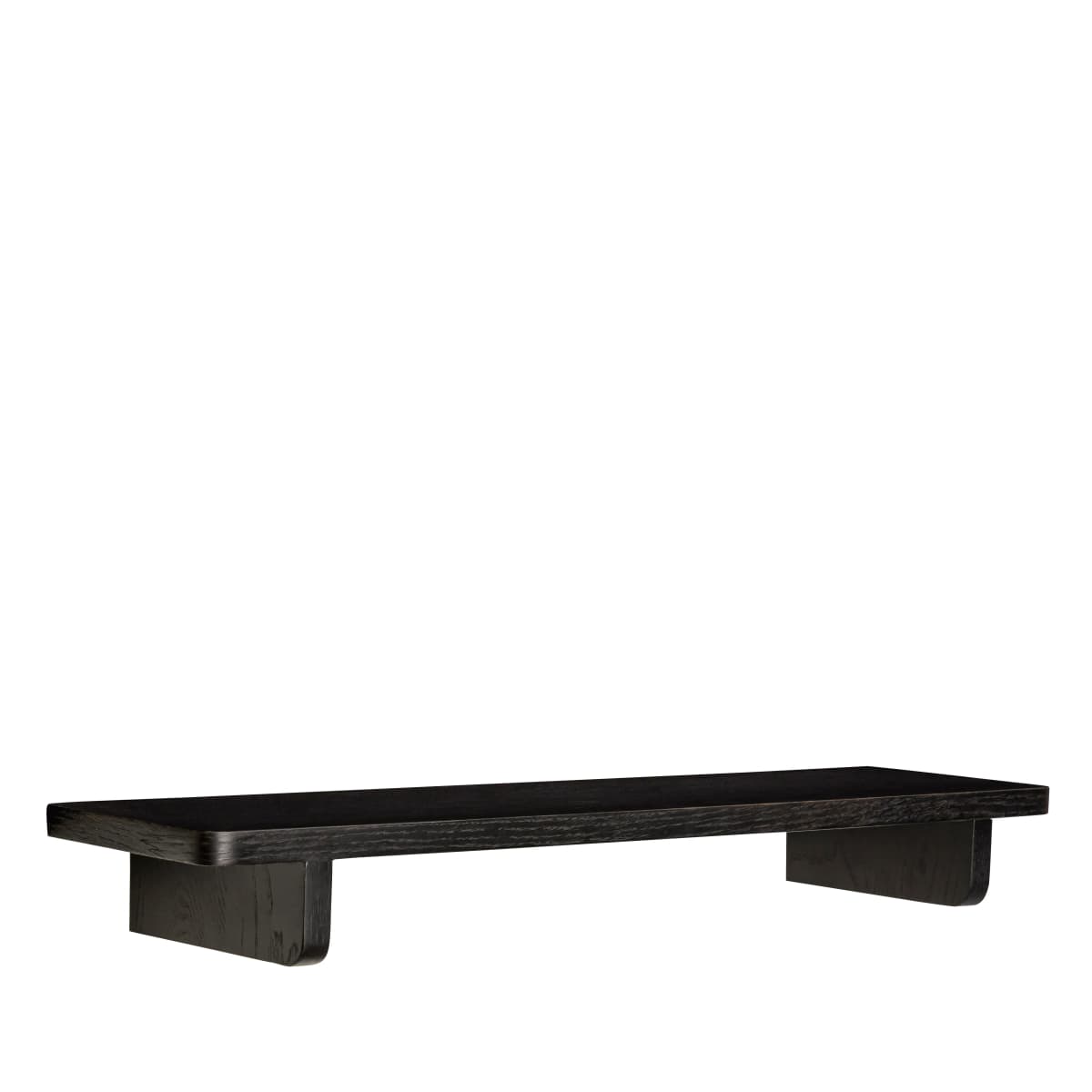 Hylle 80x20 cm, Svart