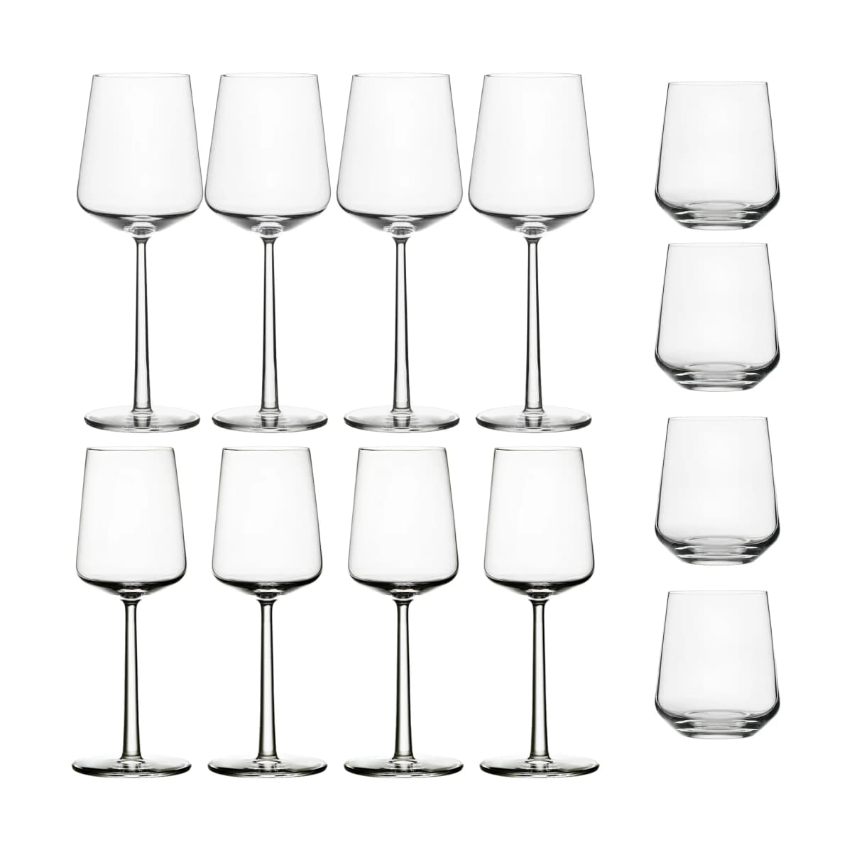 Essence glassett 24 deler,