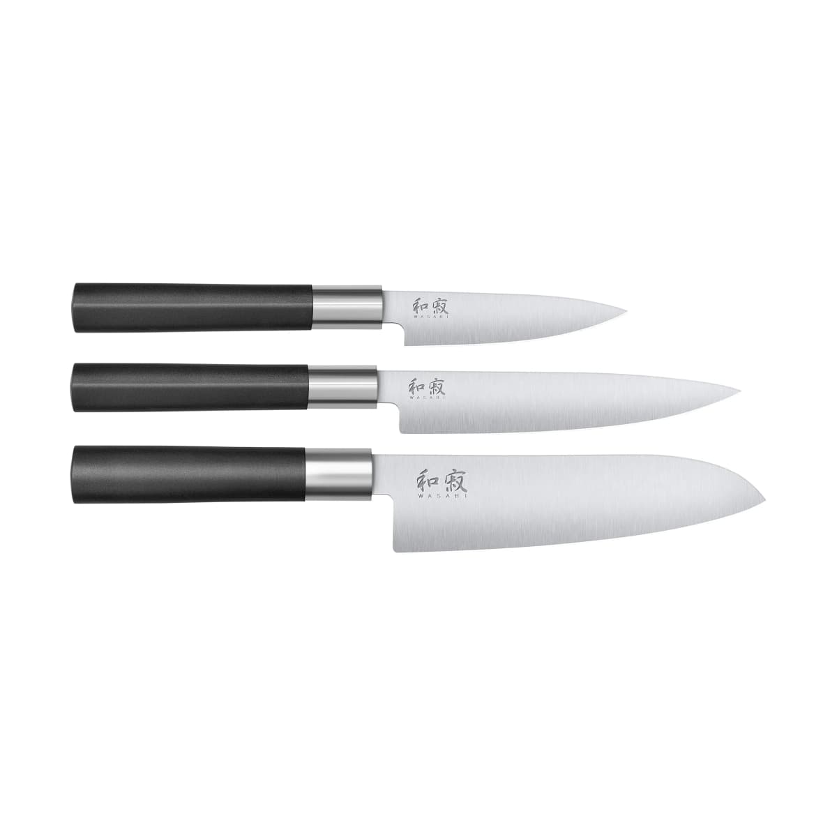 Kai Wasabi knivsett, 3 deler