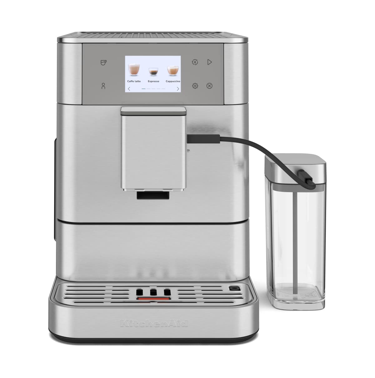 KitchenAid automatisk espressomaskin KF7, Stainless steel
