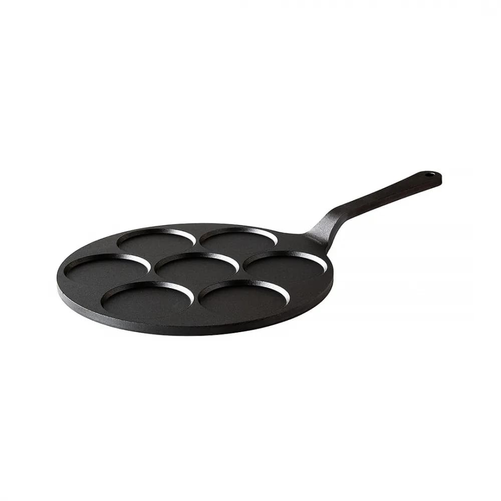 Plattepanne 24 cm, Svart