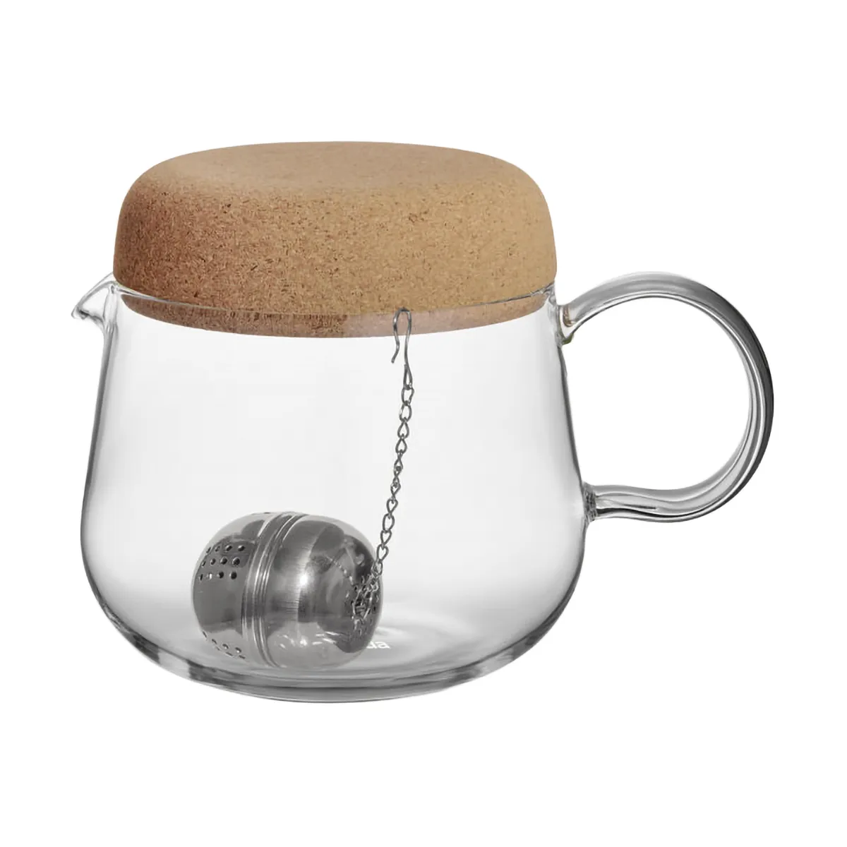 Viva tekanne med korklokk 1,2 L, Klar