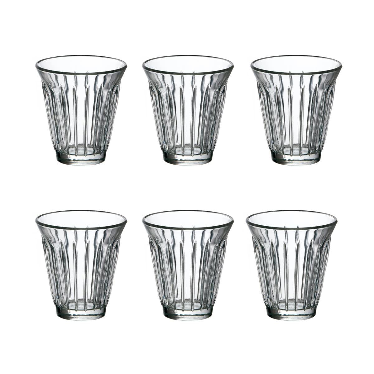 Zink drikkeglass 19 cl 6-pakning, Klar