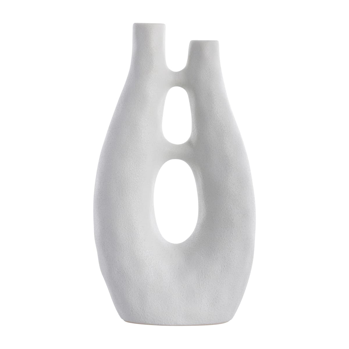 Ayla vase 22 cm, White