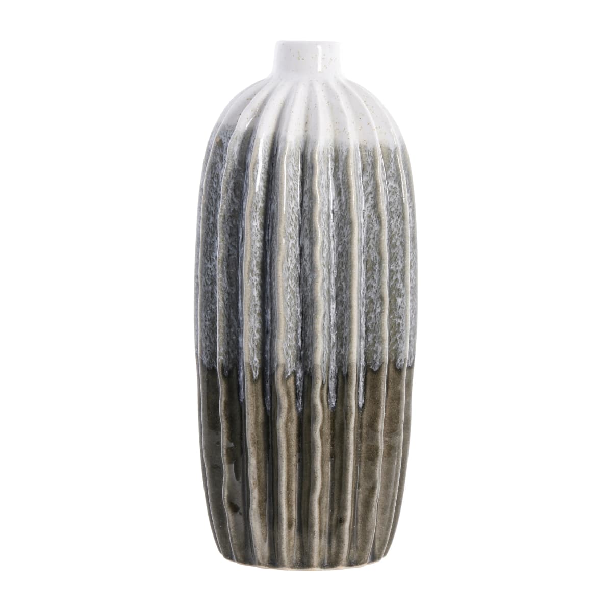 Aysia vase 14 cm, White-green