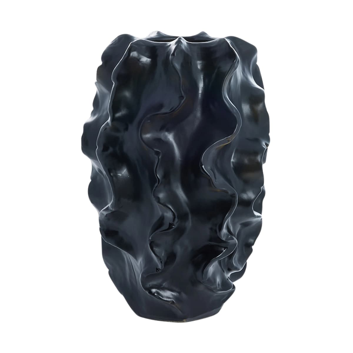 Sannia vase 37,5 cm, Black
