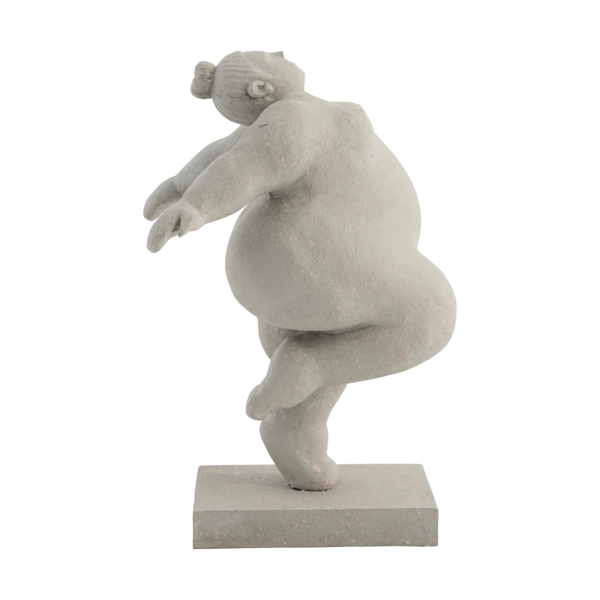 Serafina dekorasjon, Dansende kvinne 23 cm, Grey