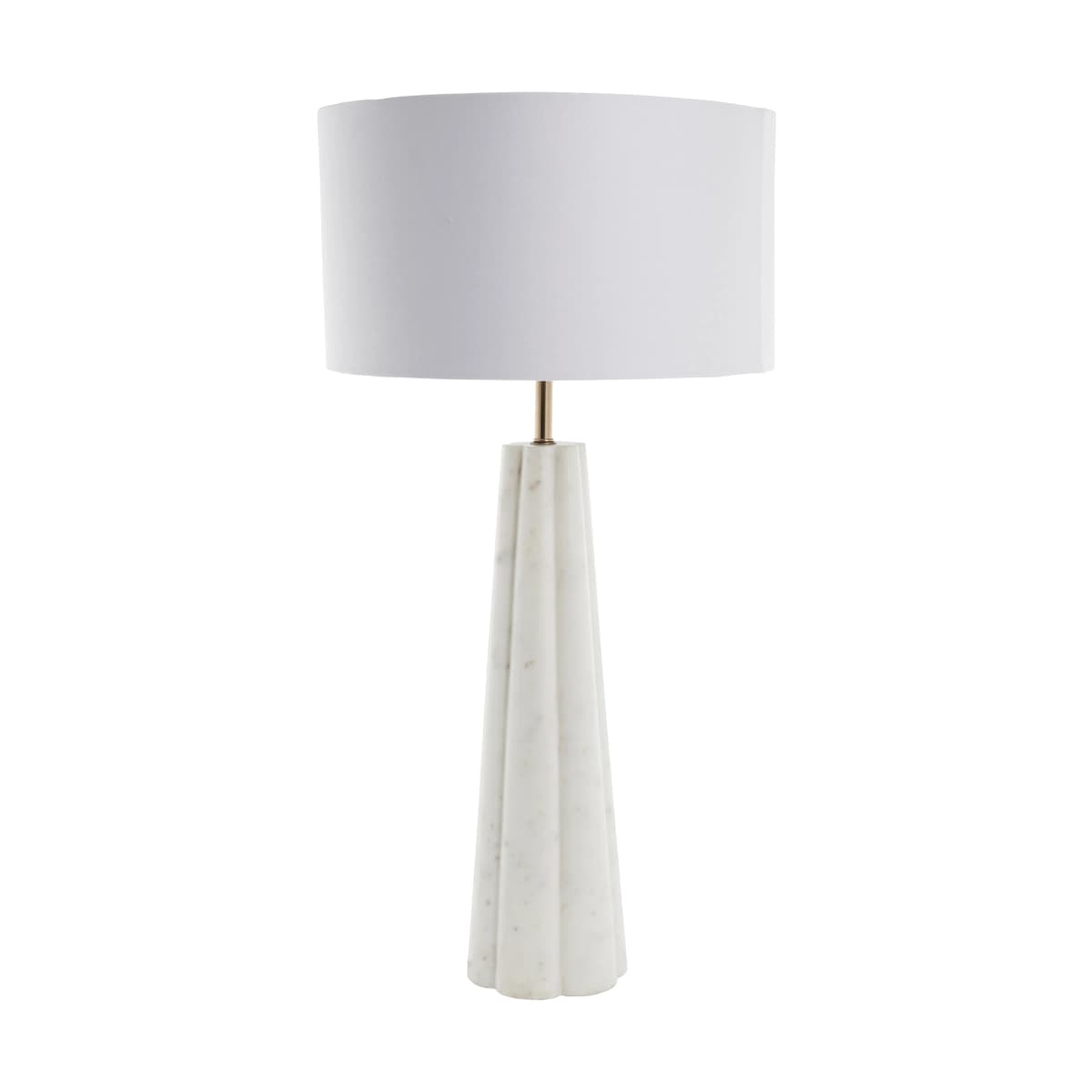 Sophie bordlampe 66 cm, White