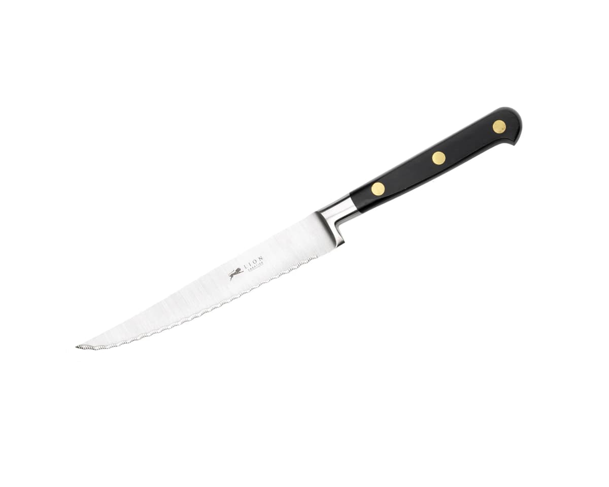 Ideal stekkniv tagget 13 cm, Stål-svart