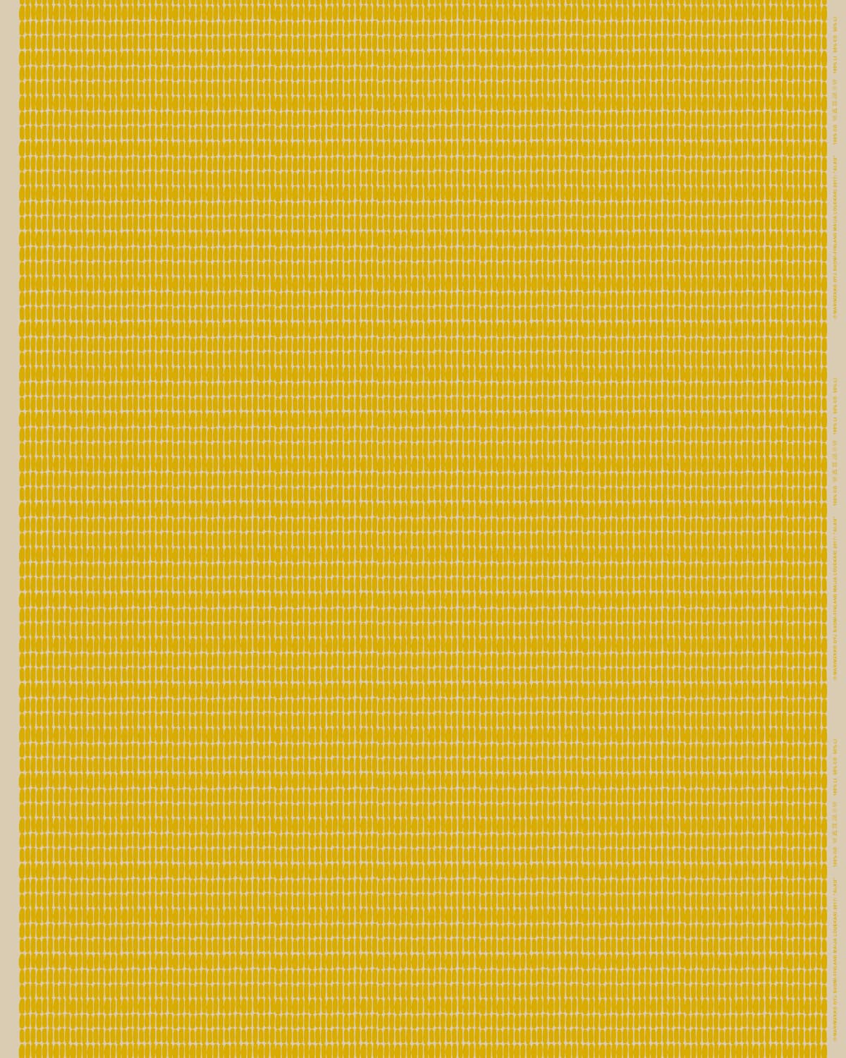 Alku voksduk bomull-lin, Linen-yellow