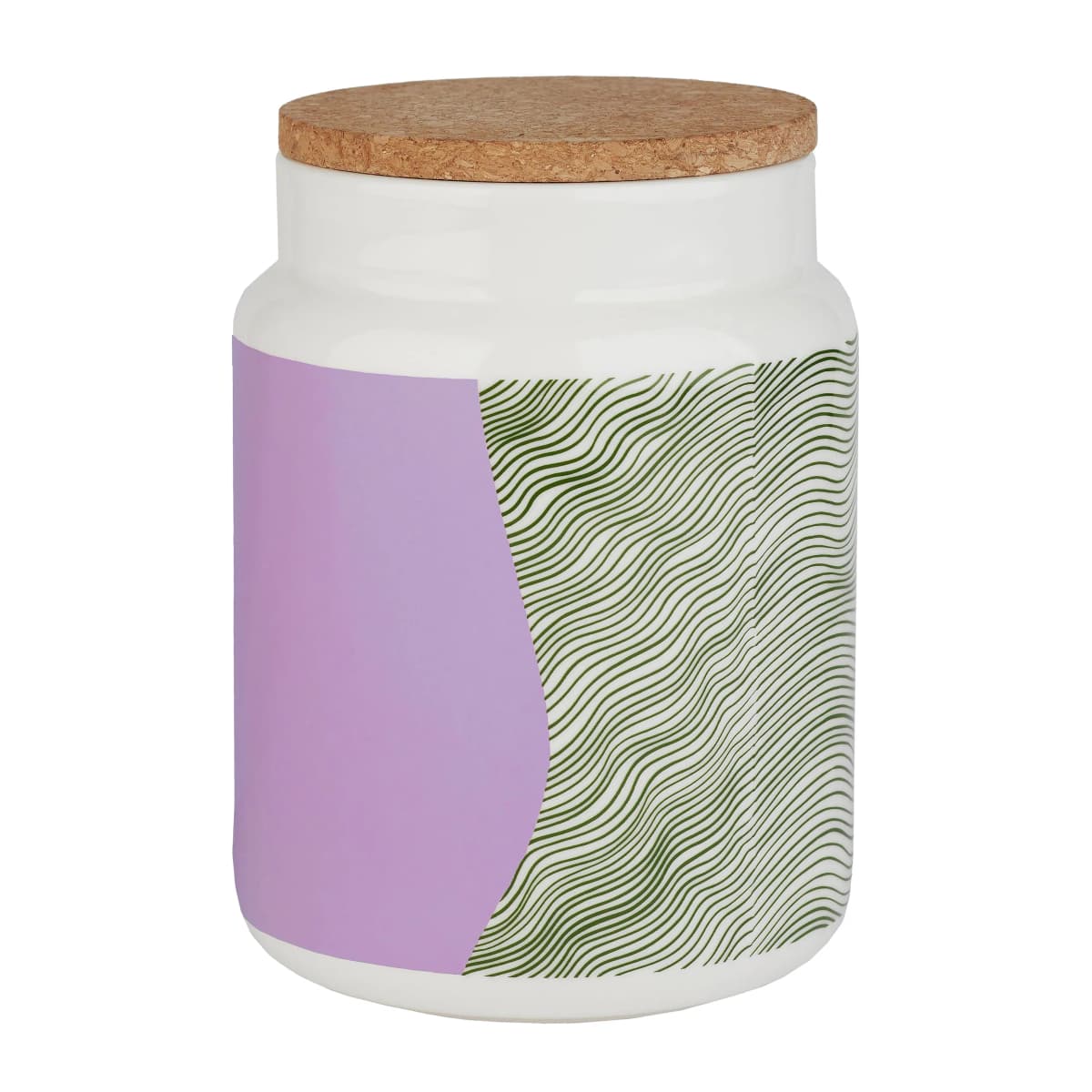 Gabriel Näkki boks 1,2 l, Hvit-rosa-grønn