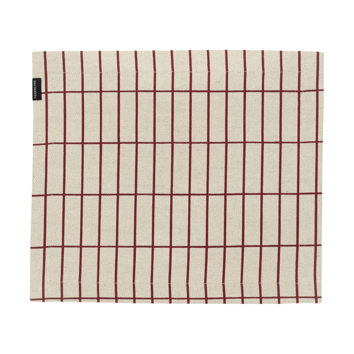 Pieni Tiiliskivi spisebrikke 35x40 cm, Linen-d. red