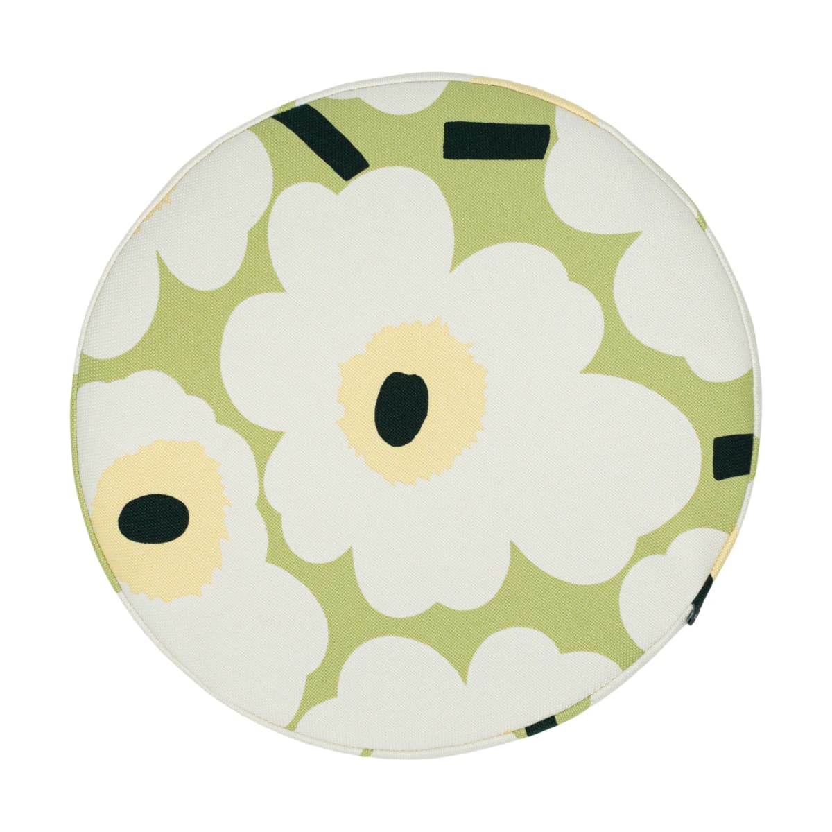 Pieni Unikko sittepute, Pear, off white, melon, Ø35 cm