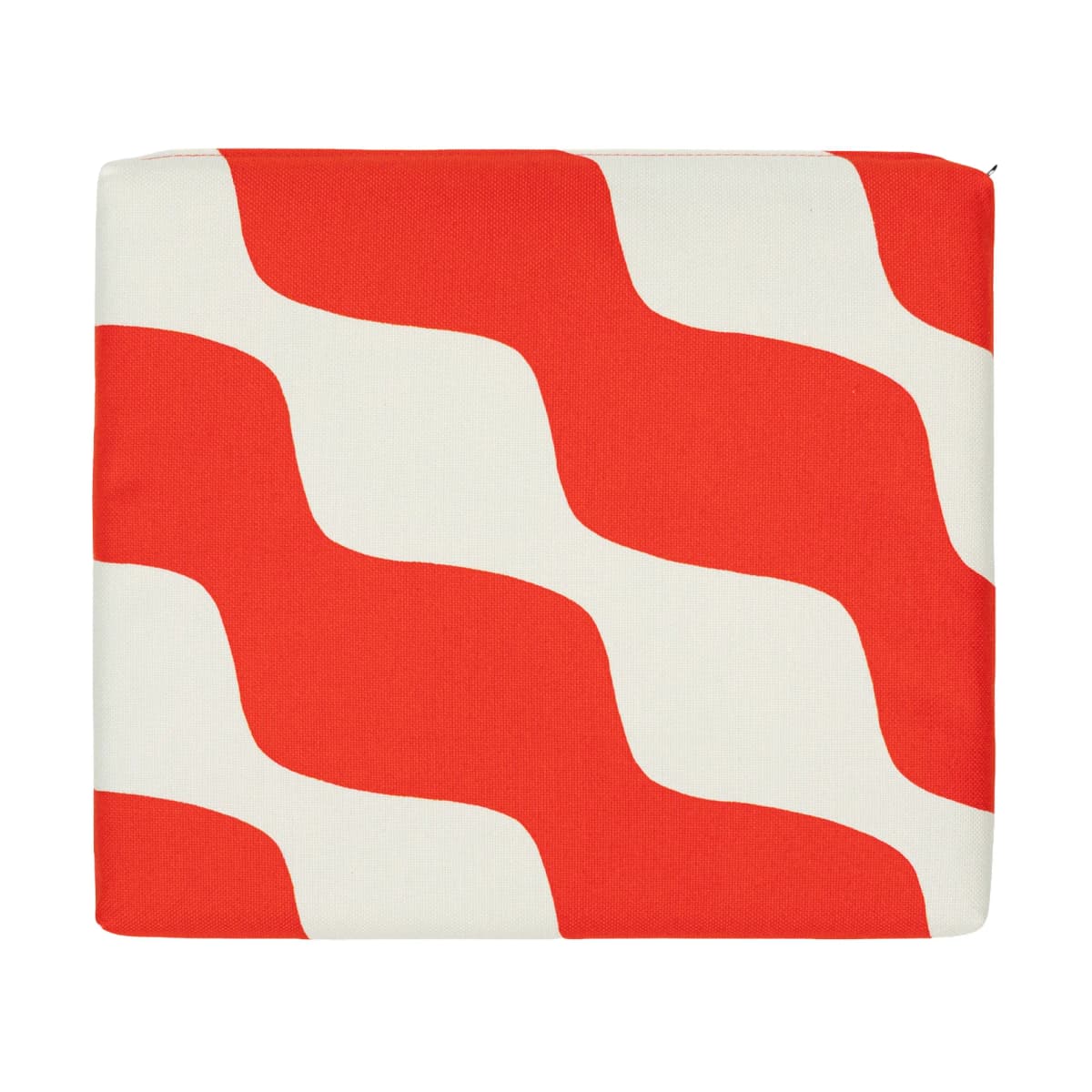 Taifuuni sittepute, Natural white, orange red, 40x35 cm