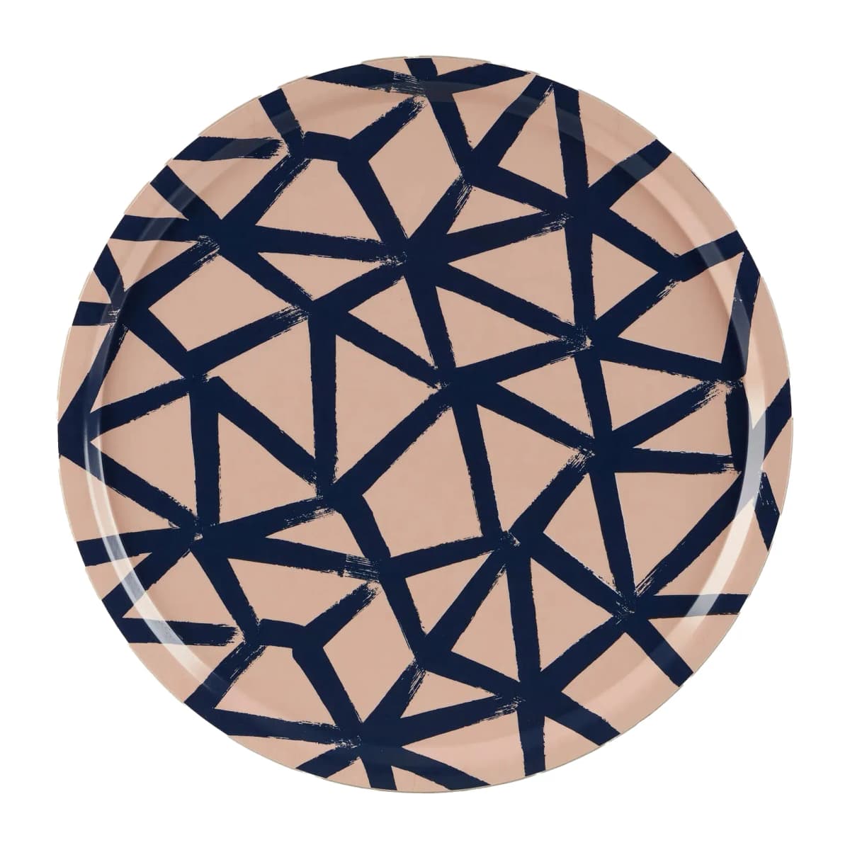 Ukkospilvi brett Ø 46 cm, Powder-dark blue