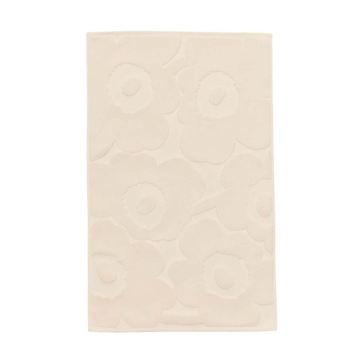 Unikko baderomsmatte, Offwhite