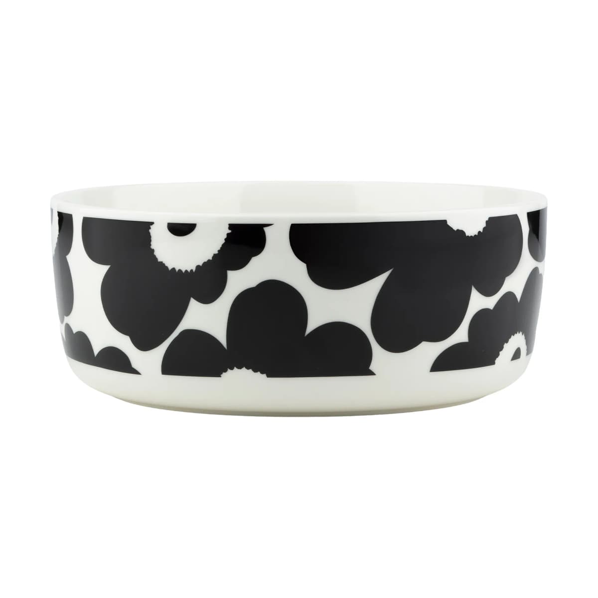 Unikko bolle 1,5 l, Black-White