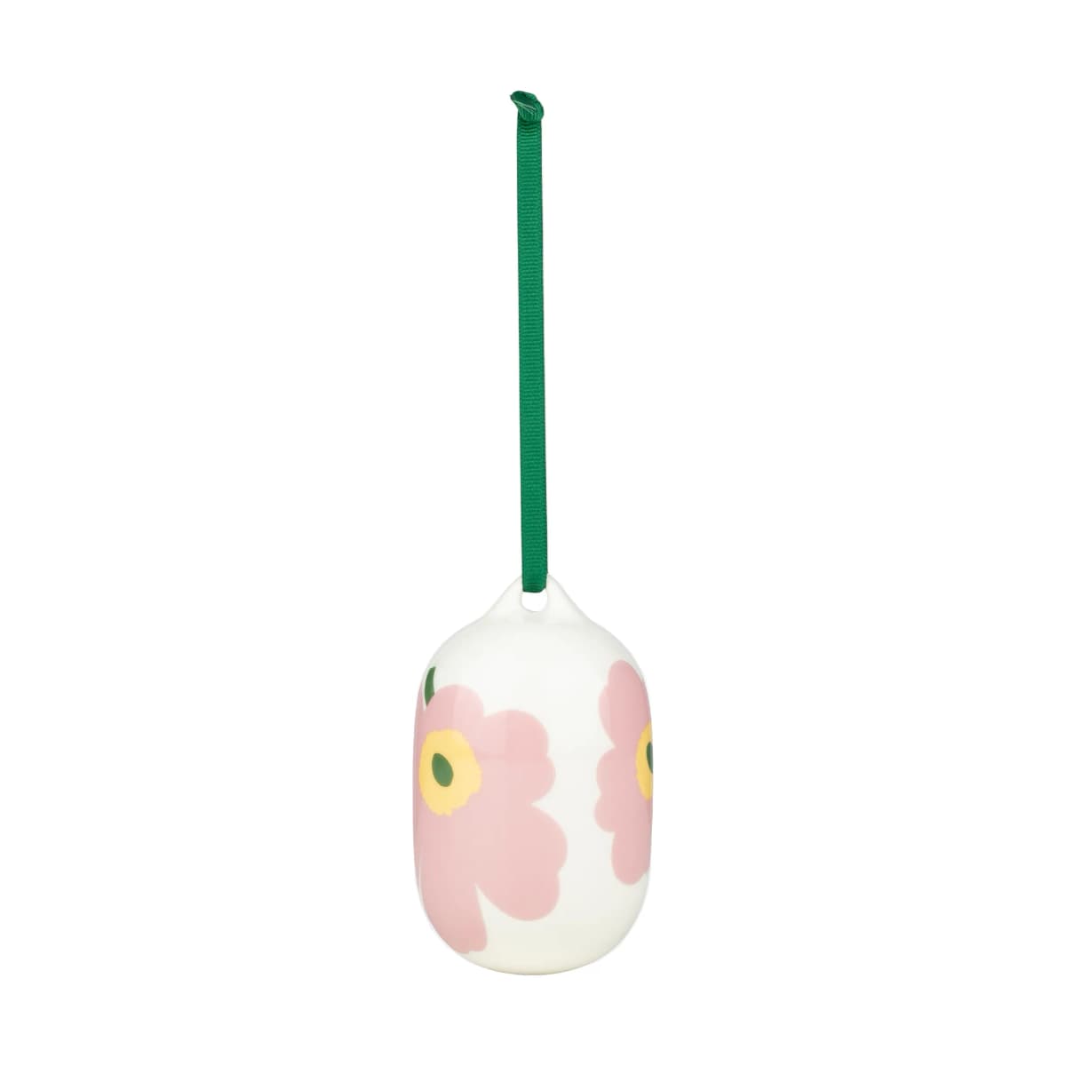 Unikko dekorasjonsanheng, Rosa, 6x9 cm