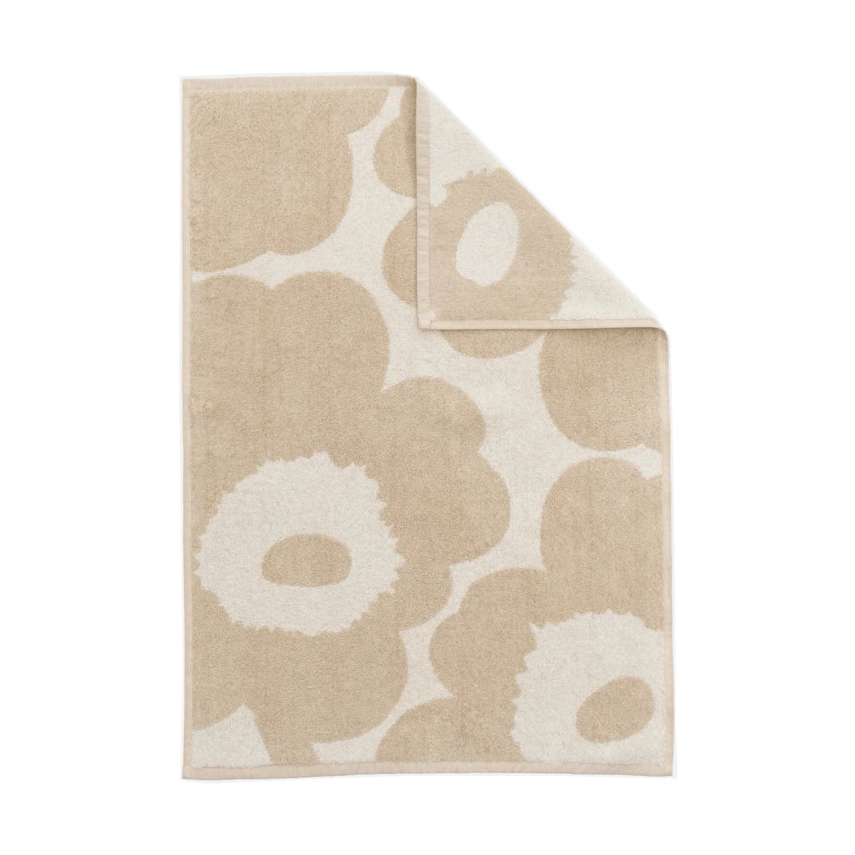 Unikko håndkle 50x70 cm, Off white-lin