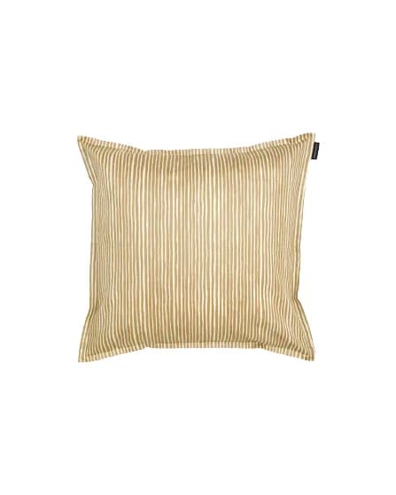 Varvunraita putetrekk 40x40 cm, Gold