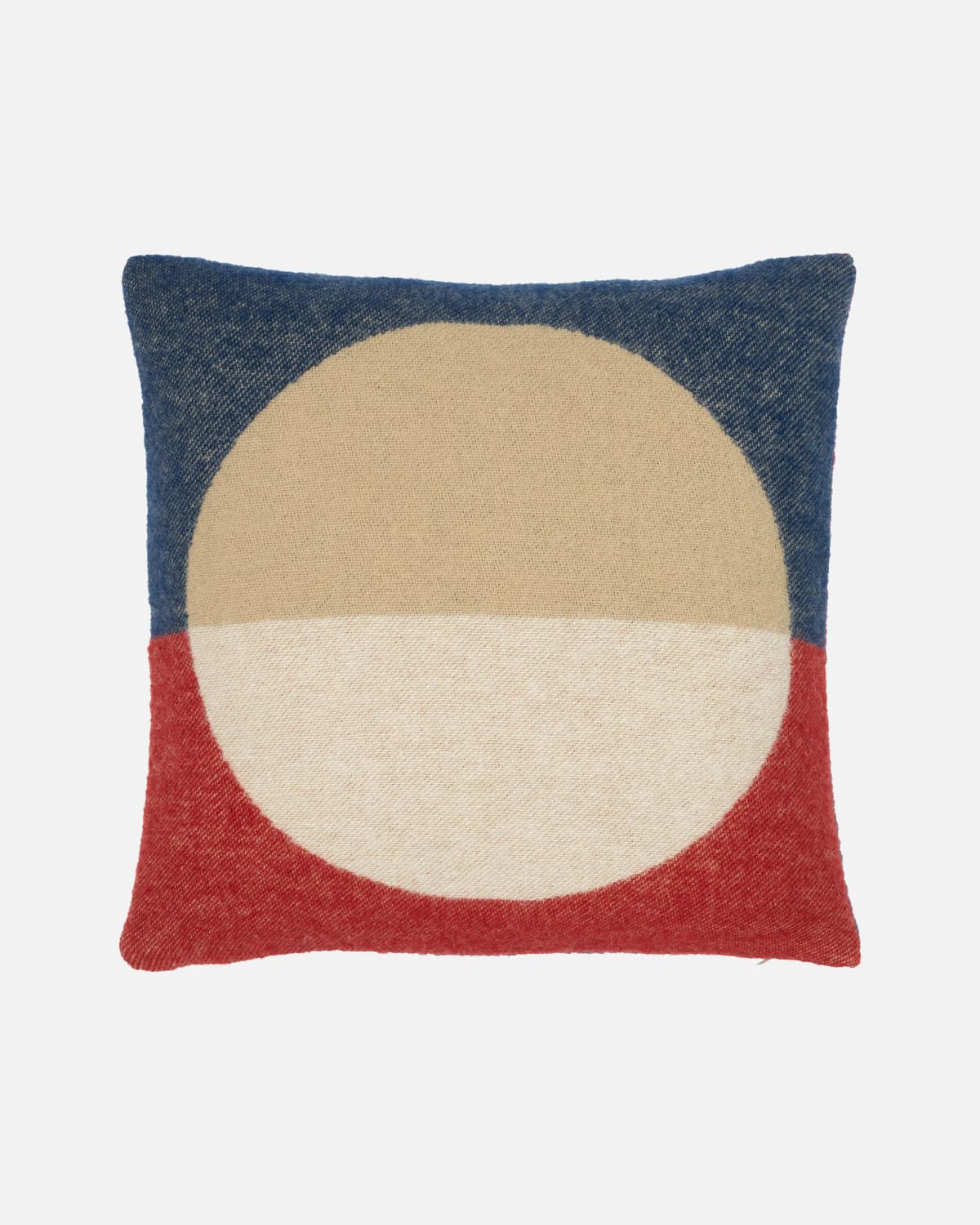 Viitta putetrekk ull 50x50 cm, Red-blue-beige