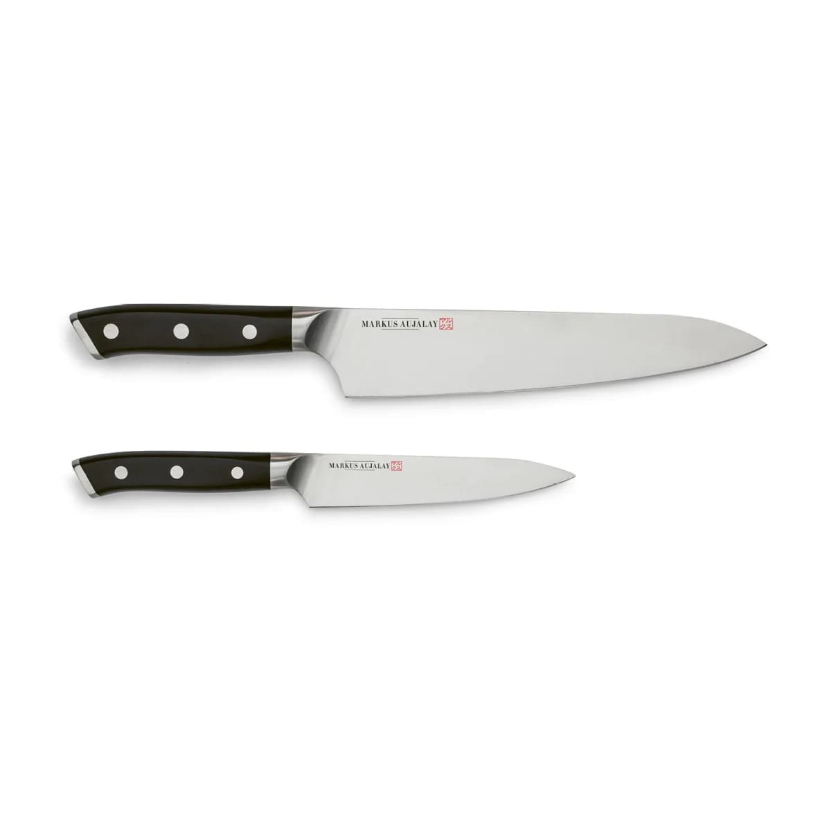 Markus Classic japansk knivsett, Kokkekniv og skrellekniv