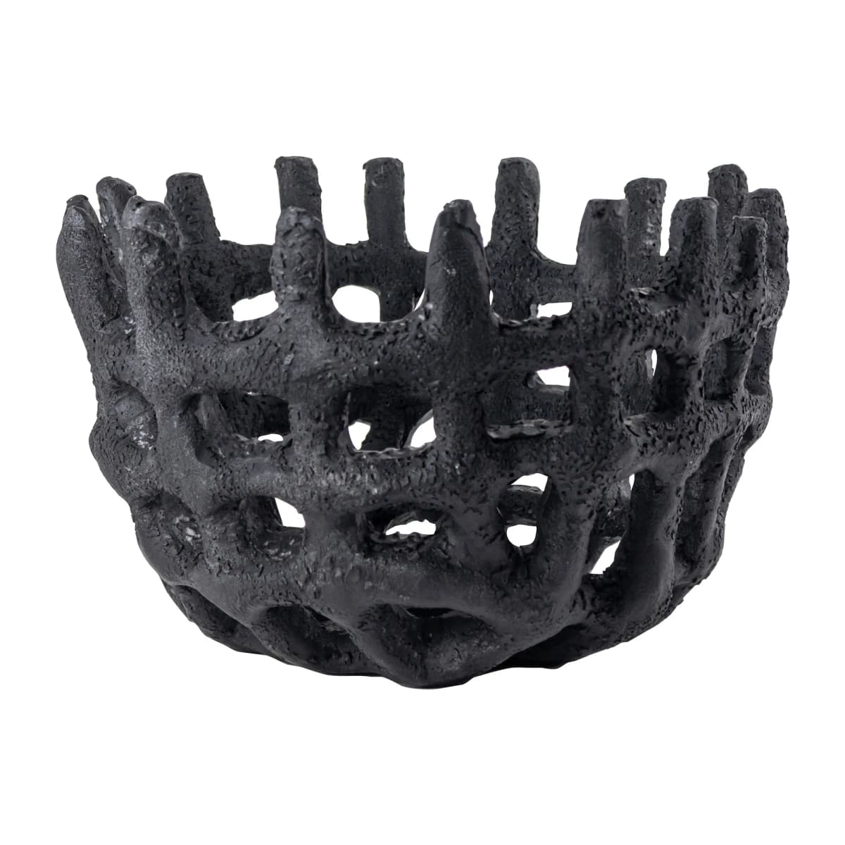 Art Piece flettet kurv, Black