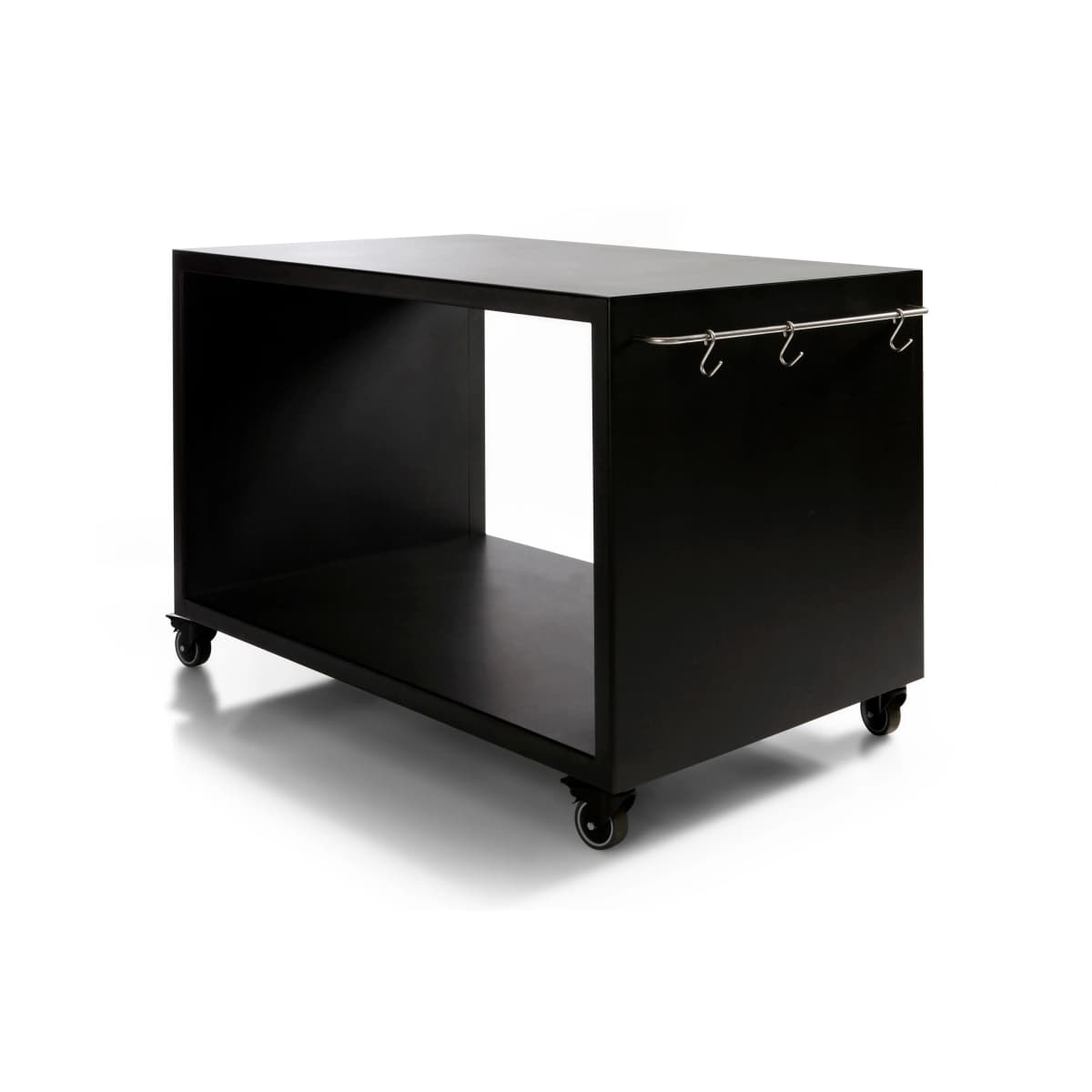 Utebord Garden stort 120x60 cm, Svart