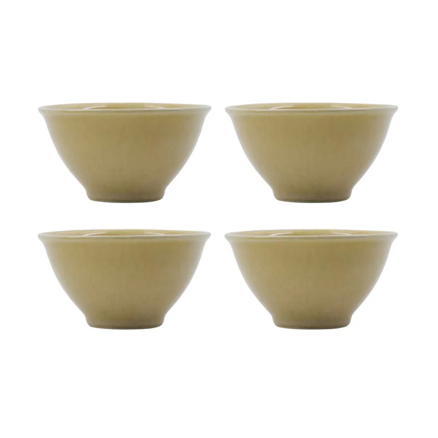 Hala bolle Ø12 cm 4-pakning, Gul