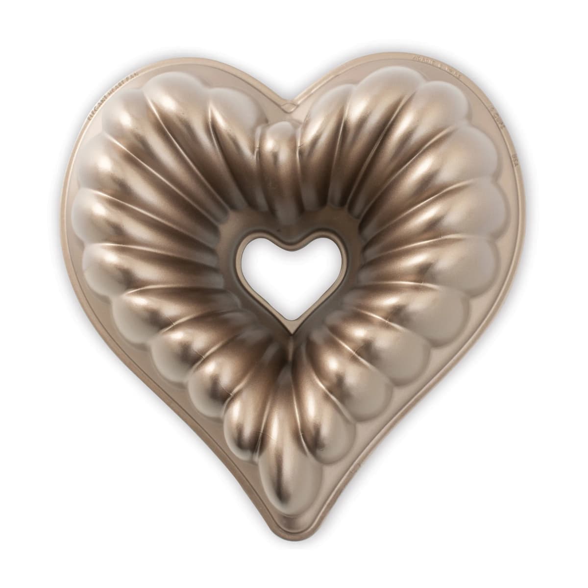 Nordic Ware Elegant Heart Bundt kakeform, 2,4 L