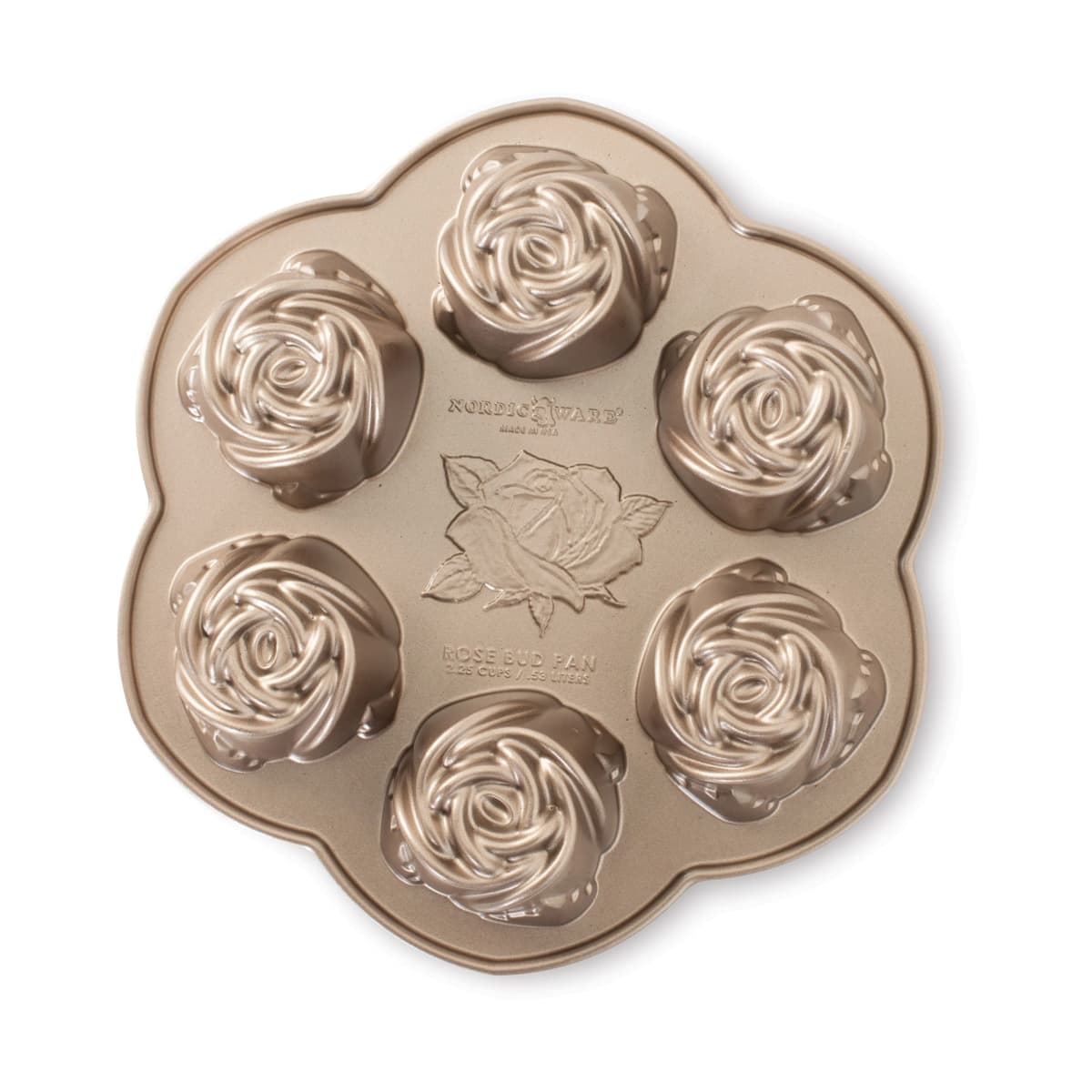 Nordic Ware Rosebud kakeform, Toffee