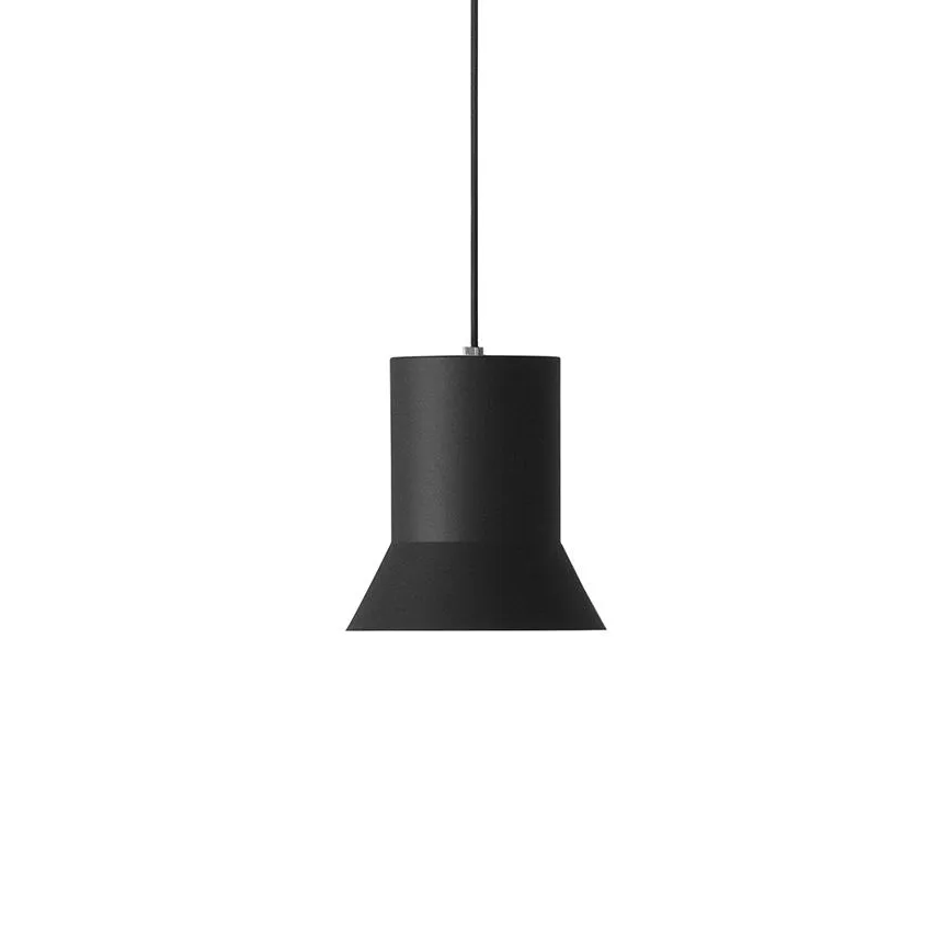 Hat taklampe medium, Black