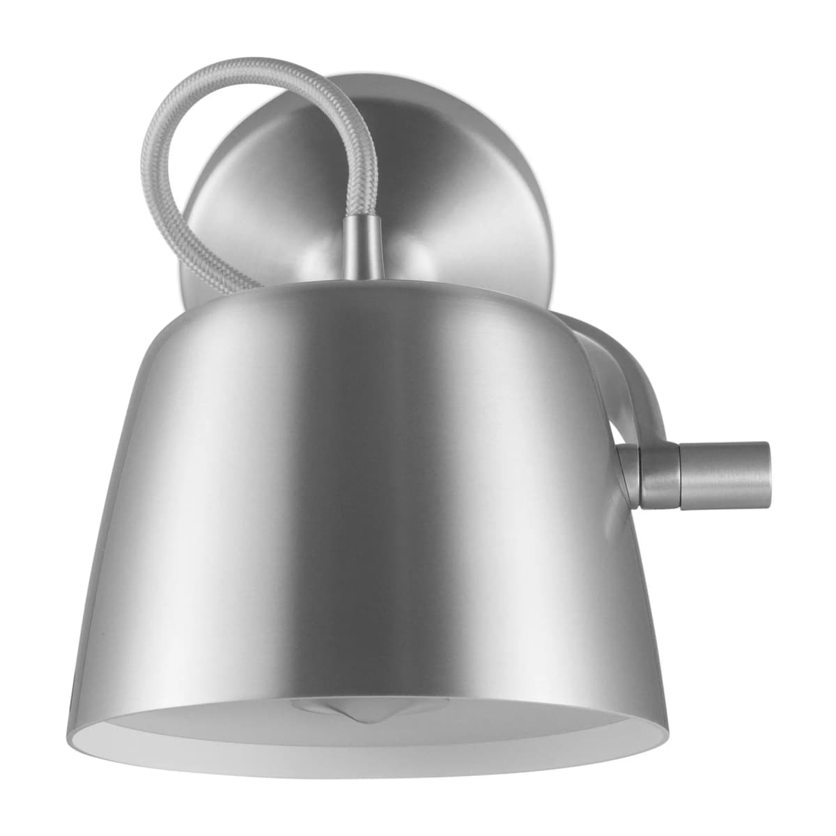 Tub vegglampe, Aluminium
