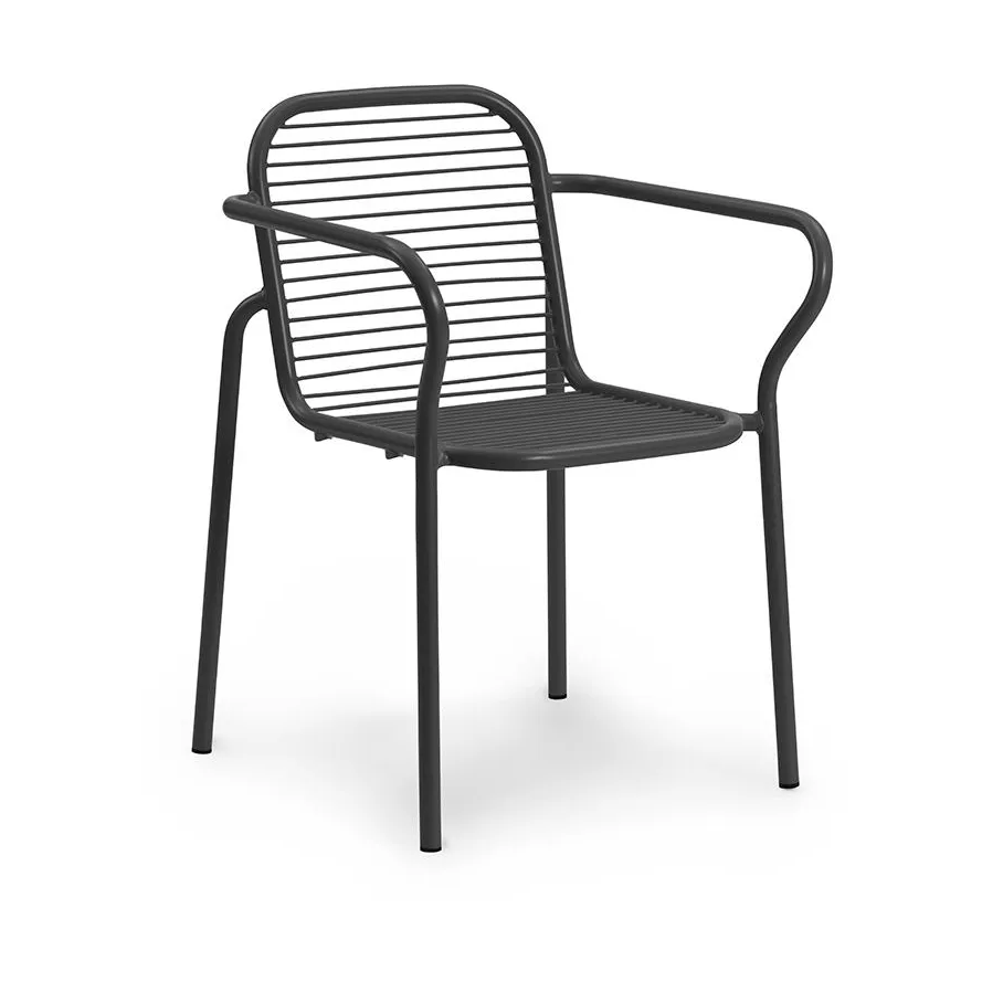 Vig armlenestol, Black