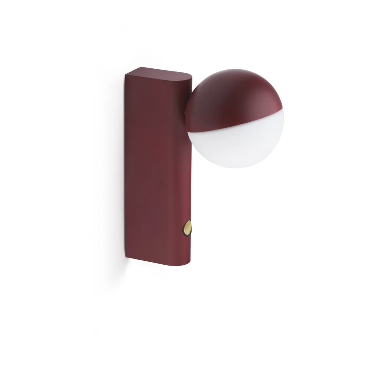 Balancer mini vegg- og bordlampe, Cherry red