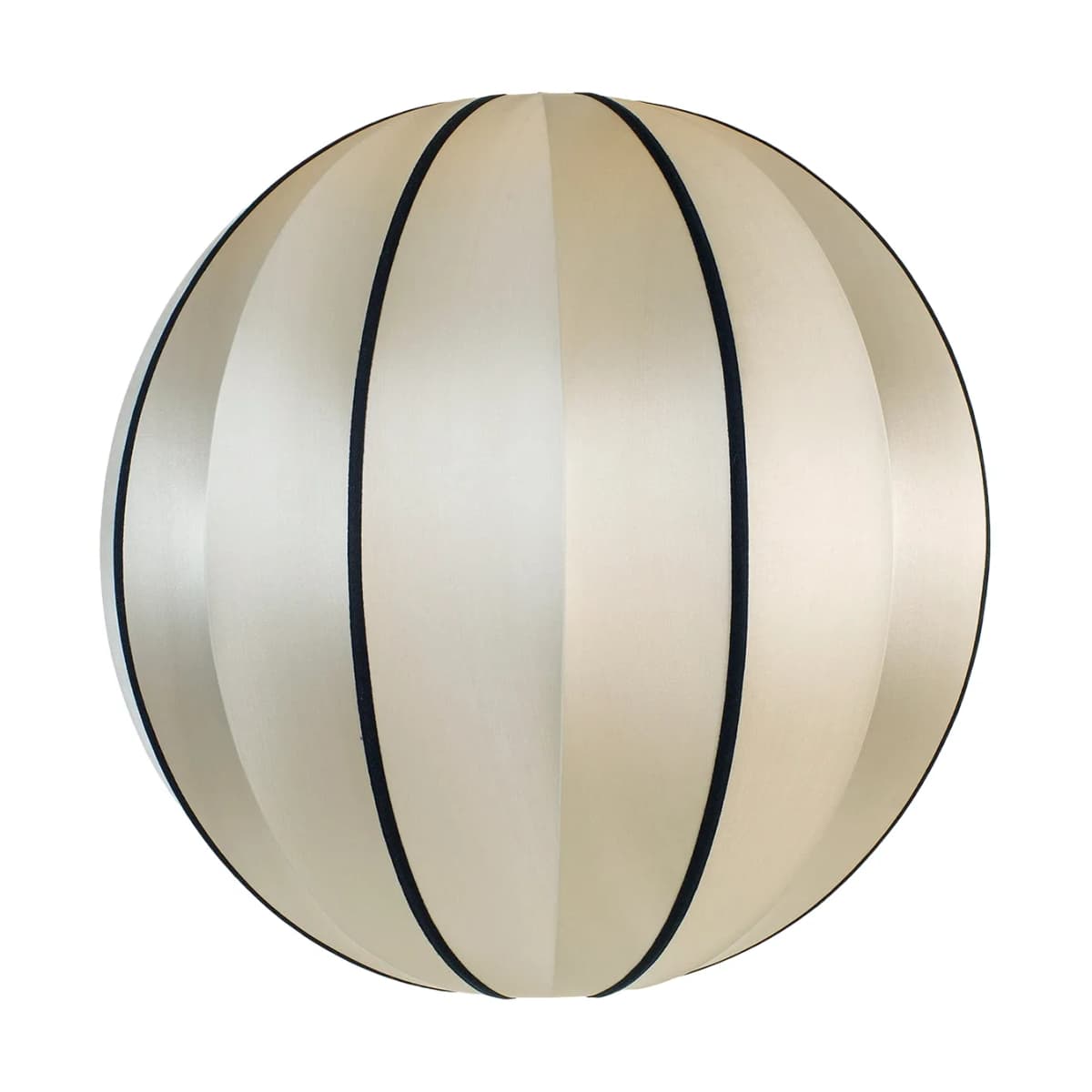 Indochina Classic Round XL lampeskjerm, Kit-black
