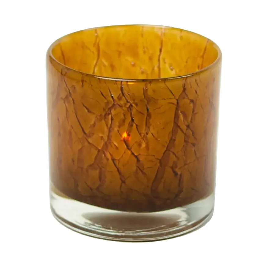 Etna lyslykt Ø10 cm, Lys brun
