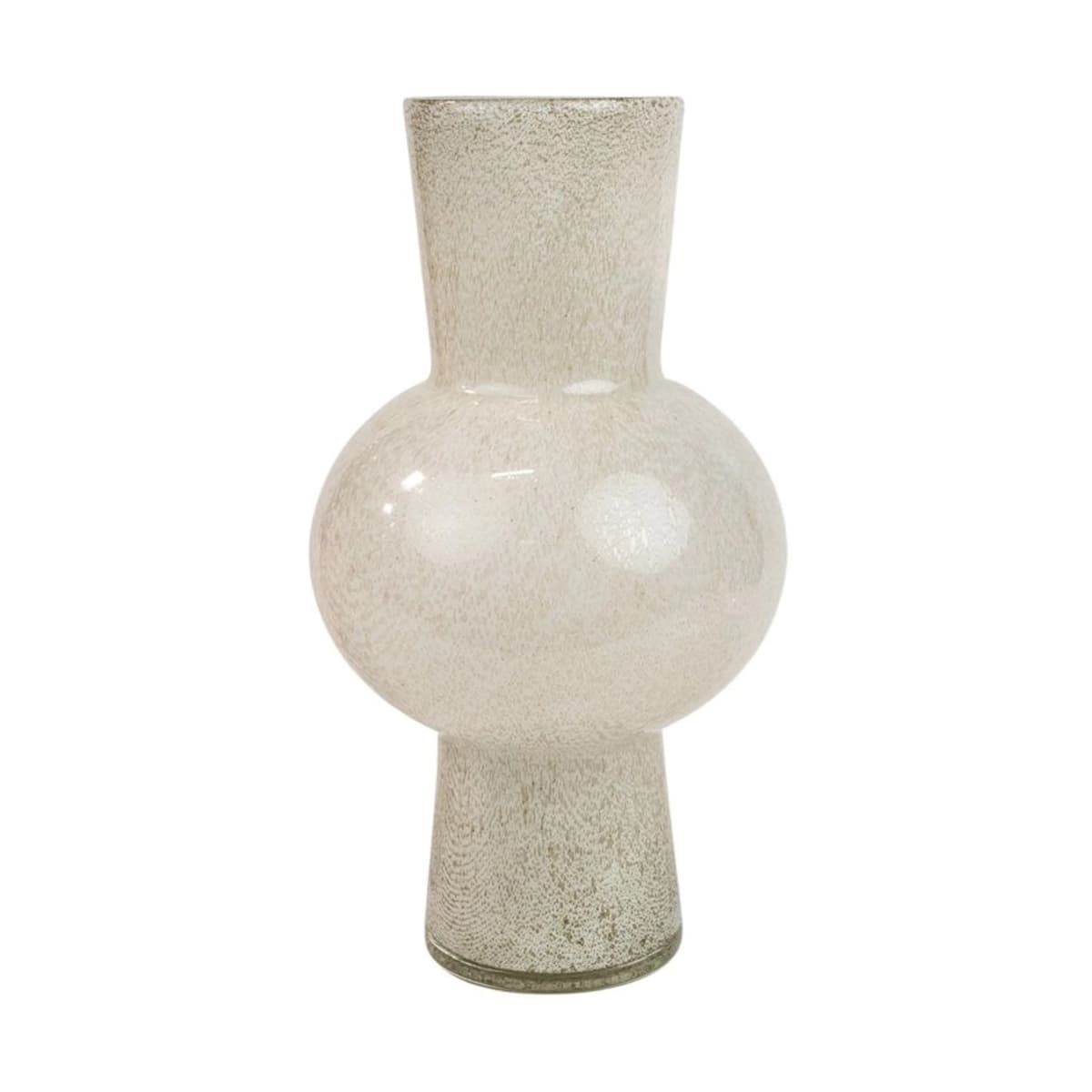 Spume vase 41 cm, Hvit