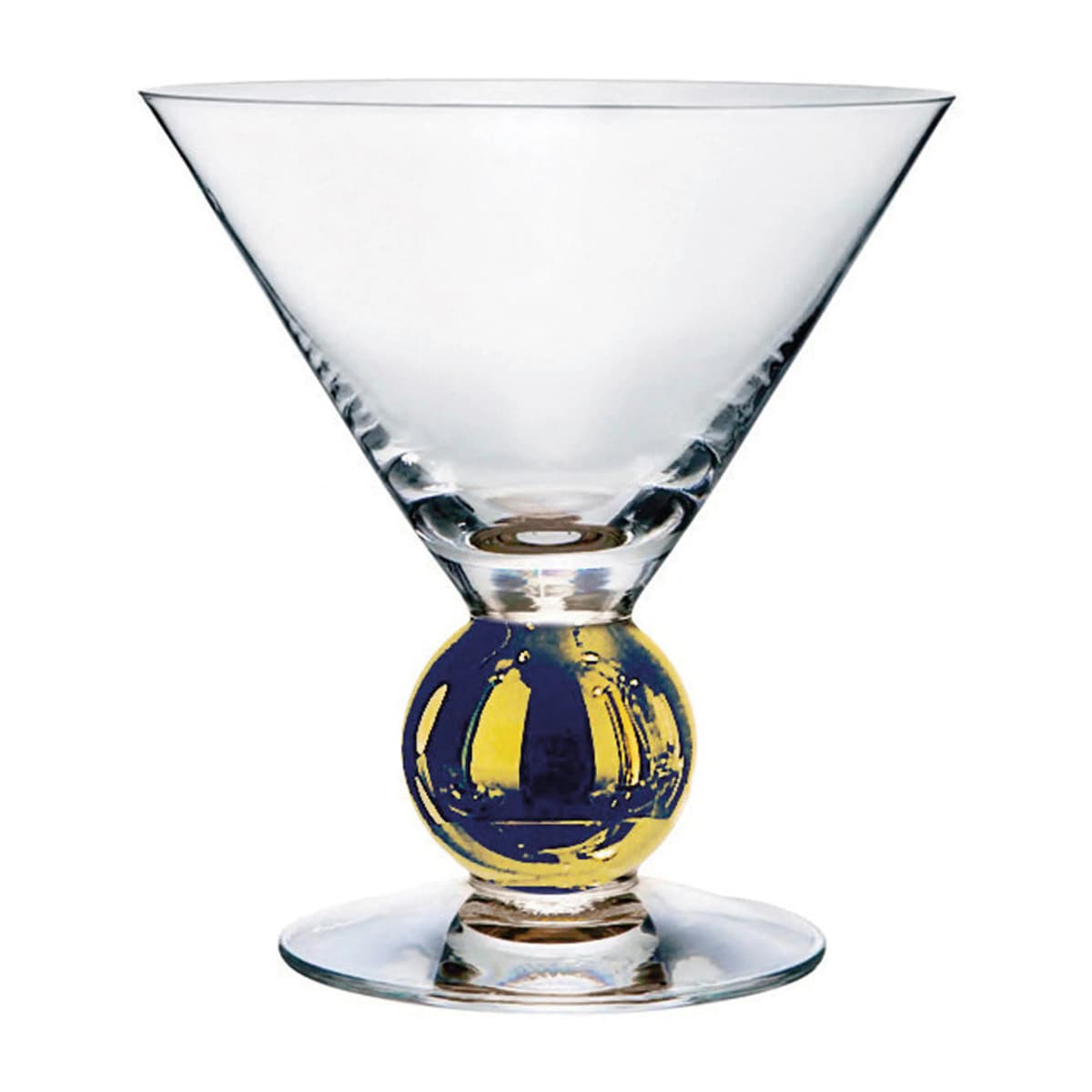 Nobel martiniglass 23 cl, Clear/Gold