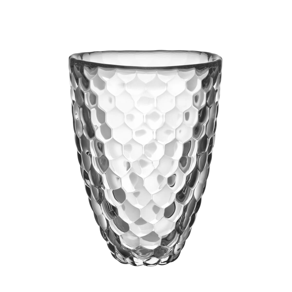 Raspberry vase 160 mm, klar