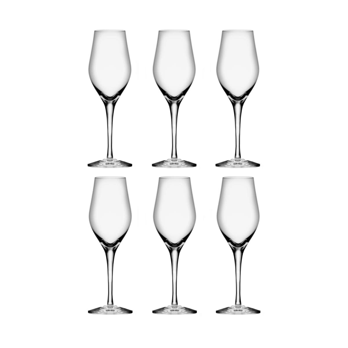 Sense champagneglass 25,5 cl 6-pakning, Klar