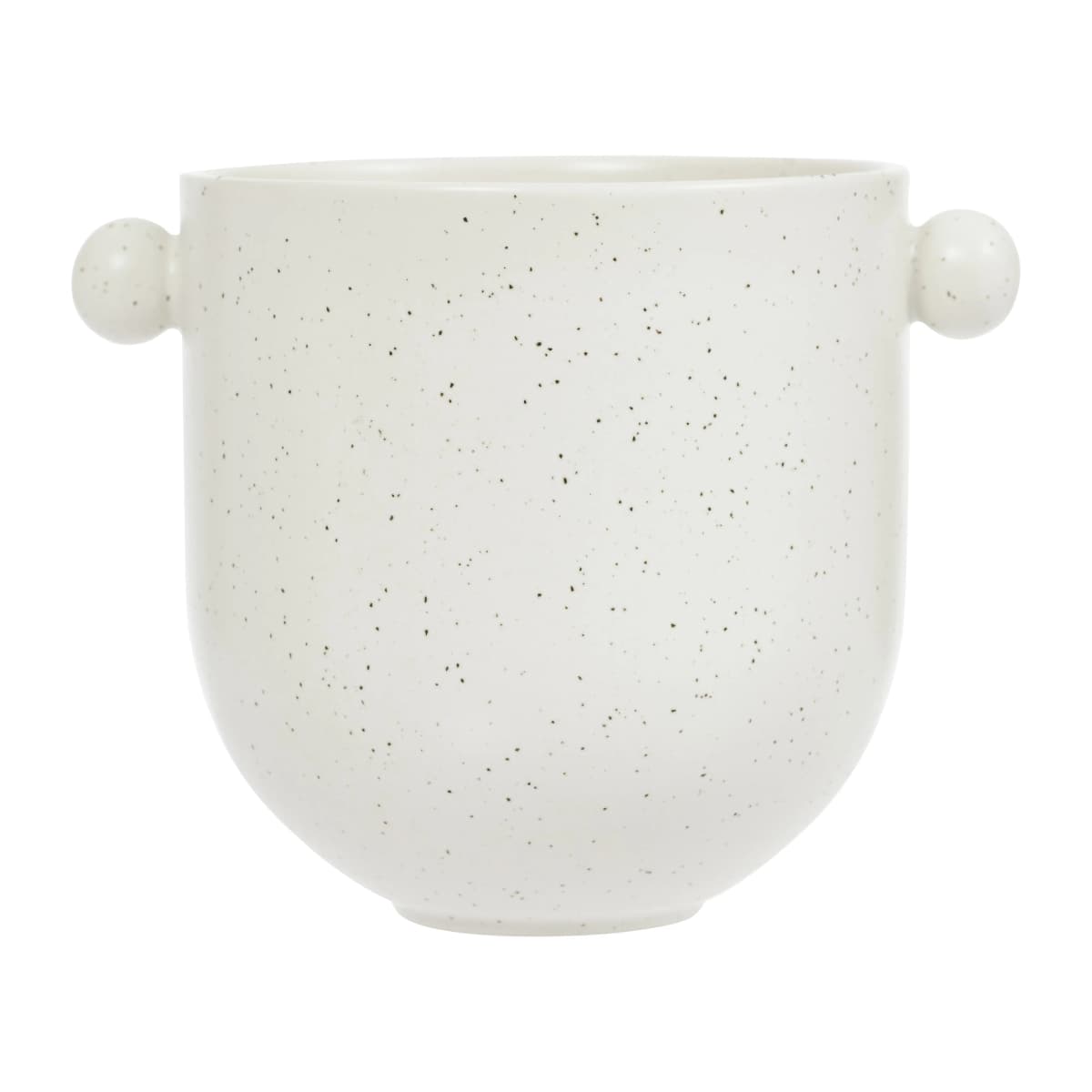 Saga krukke Ø 12,5 cm, Off-white