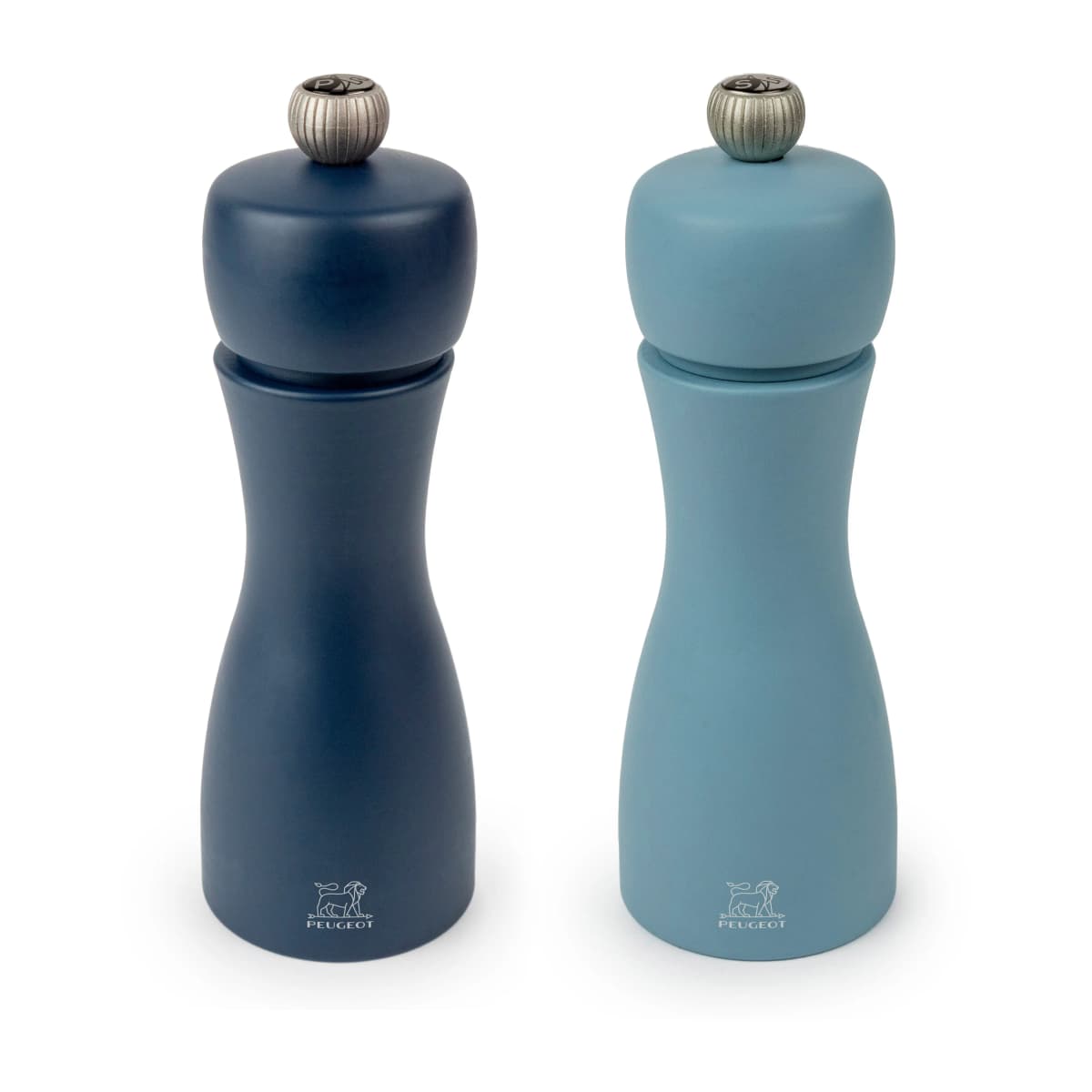Tahiti sett Air salt- og pepperkvern 15 cm, Night & azur