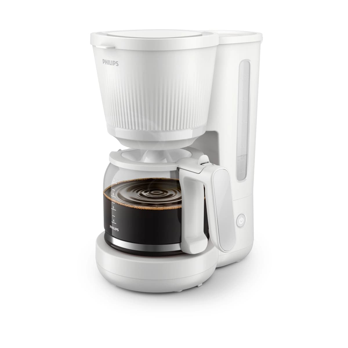 3000-serien kaffetrakter HD7411/00 1,25 L, White