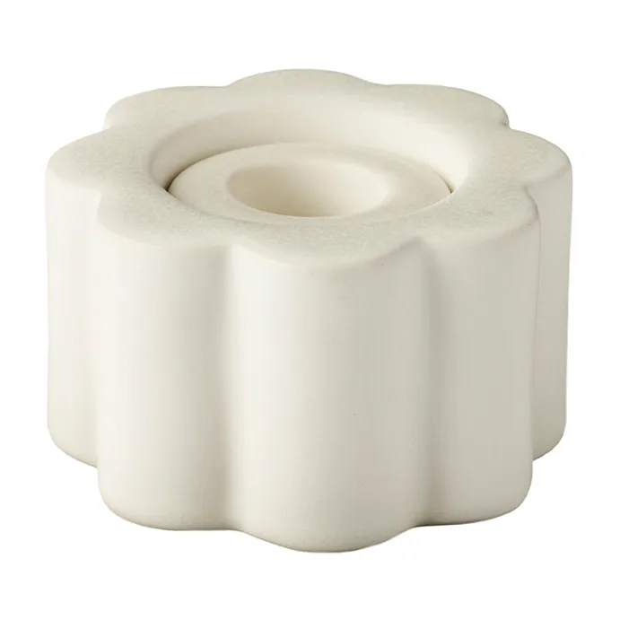 Birgit vase/lysestake 5 cm, Shell