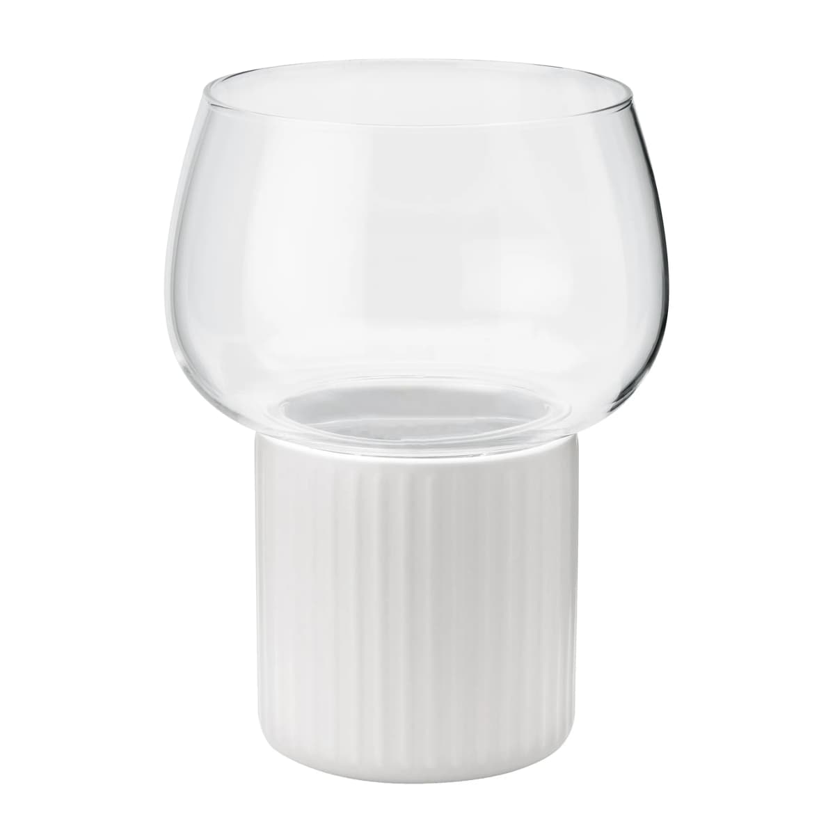 HYGGE hurricane oljelampe 16 cm, White